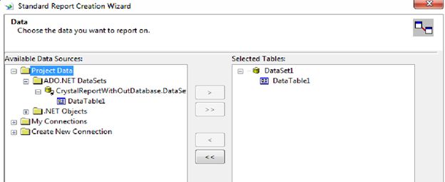 Report Creation Wizard